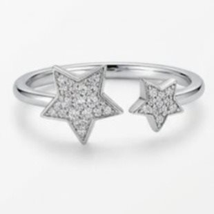 Anello Giorgio Visconti Donna in Oro Diamante 0.11 Ct AB16597 - AB16597